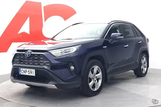 Toyota RAV4 2,5 Hybrid AWD-i Premium - JÄÄHDYTETYT SÄHKÖNAHA Image 1